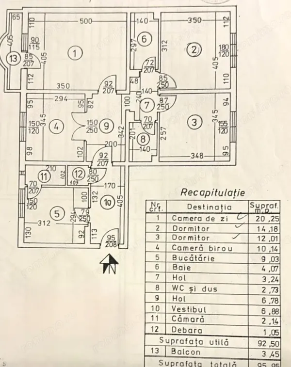 Ap. 4 camere • București
